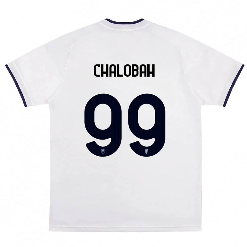 Danxen Kvinder Trevoh Chalobah #99 Hvid Rød Kongelig Blå Udebane Spillertrøjer 2026/27 Trøje T-Shirt