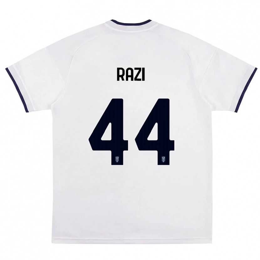 Danxen Kvinder Naj Razi #44 Hvid Rød Kongelig Blå Udebane Spillertrøjer 2026/27 Trøje T-Shirt