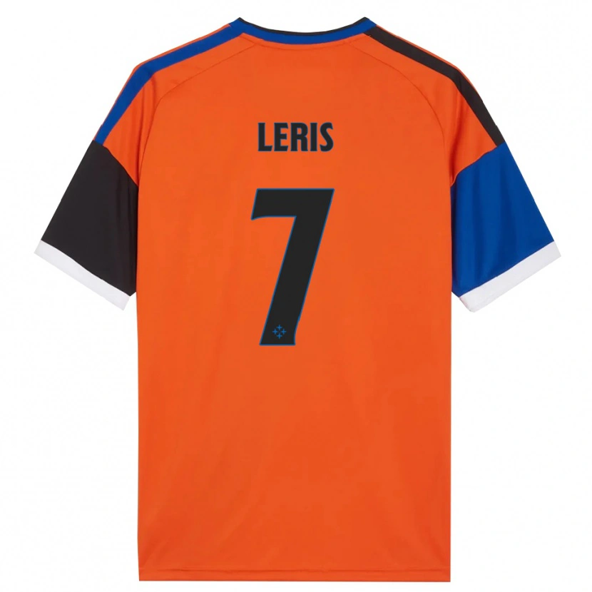 Danxen Kvinder Mehdi Léris #7 Orange Blå Sort Hvid Udebane Spillertrøjer 2026/27 Trøje T-Shirt