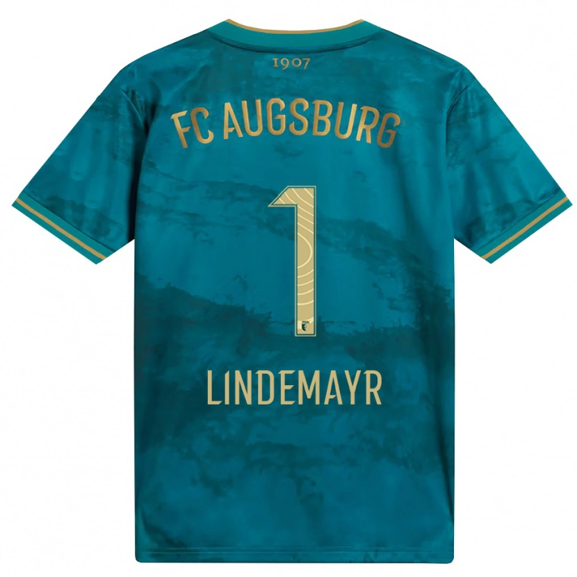 Danxen Kvinder Lisa Lindemayr #1 Grøn Brun Udebane Spillertrøjer 2026/27 Trøje T-Shirt