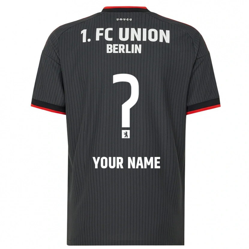 Danxen Kvinder Dit Navn #0 Sort Hvid Rød Udebane Spillertrøjer 2026/27 Trøje T-Shirt