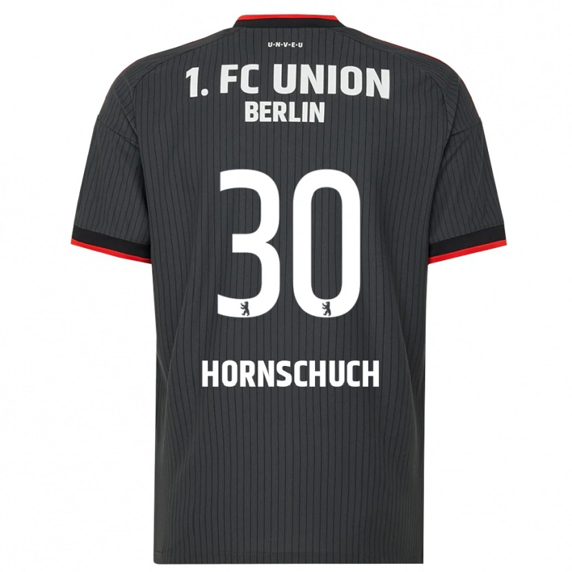 Danxen Kvinder Sarah Hornschuch #30 Sort Hvid Rød Udebane Spillertrøjer 2026/27 Trøje T-Shirt