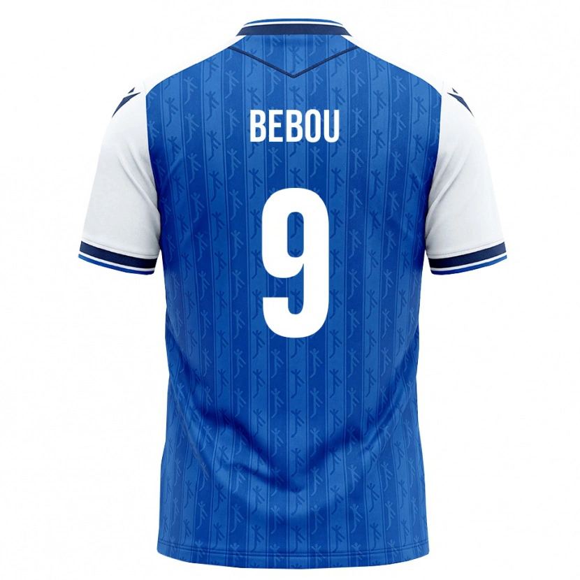 Danxen Børn Ihlas Bebou #9 Kongelig Blå Hvid Hjemmebane Spillertrøjer 2026/27 Trøje T-Shirt