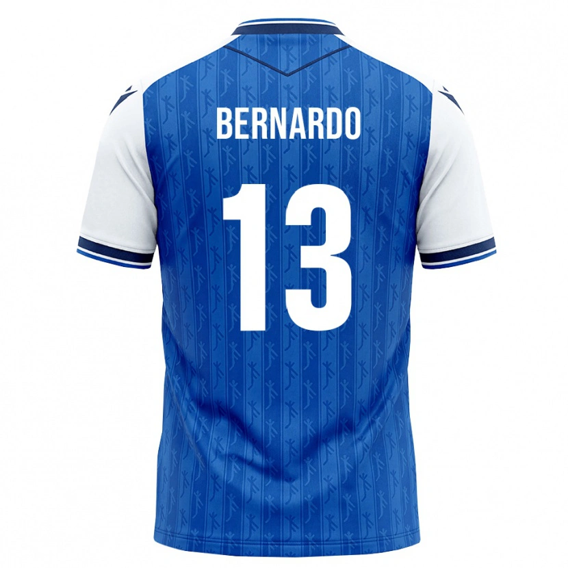 Danxen Børn Bernardo Fernandes Da Silva Junior #13 Kongelig Blå Hvid Hjemmebane Spillertrøjer 2026/27 Trøje T-Shirt