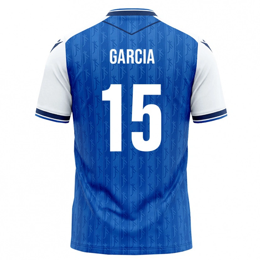 Danxen Børn Marta Cazalla Garcia #15 Kongelig Blå Hvid Hjemmebane Spillertrøjer 2026/27 Trøje T-Shirt