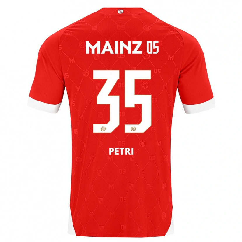 Danxen Børn Jolina Petri #35 Rød Hvid Hjemmebane Spillertrøjer 2026/27 Trøje T-Shirt