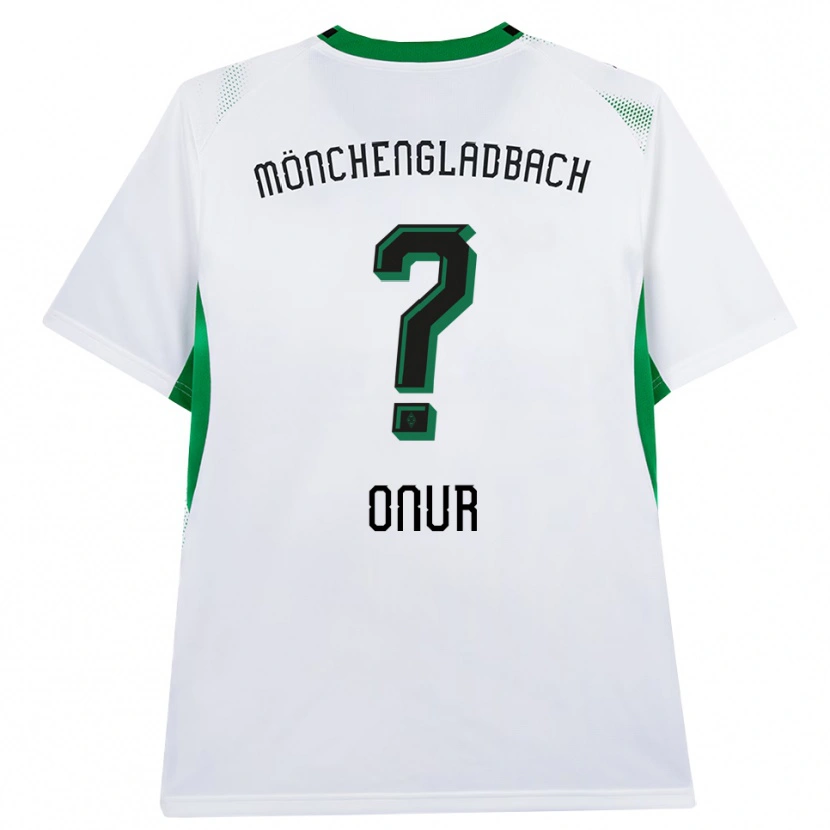 Danxen Børn Hasan Onur #0 Hvid Sort Grøn Hjemmebane Spillertrøjer 2026/27 Trøje T-Shirt