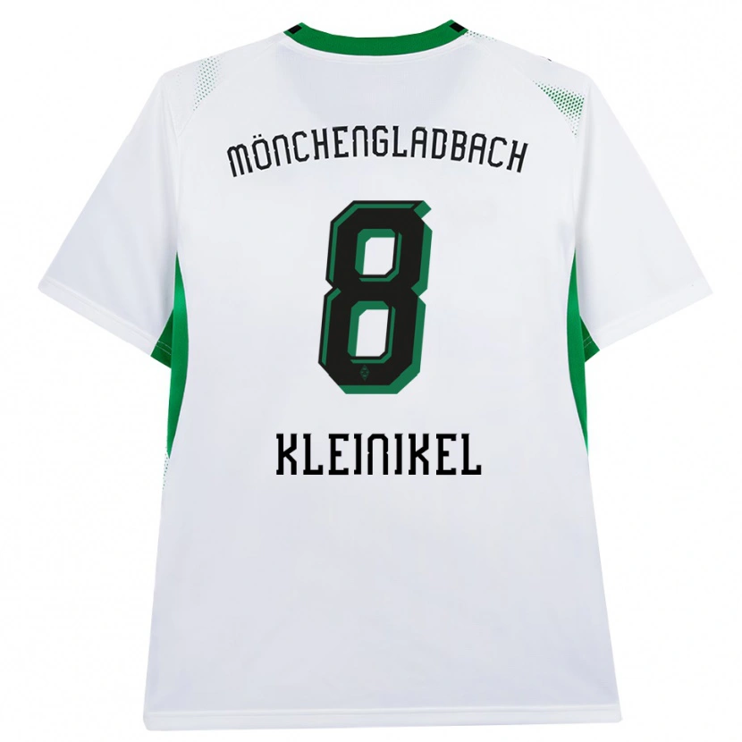 Danxen Børn Nadja Kleinikel #8 Hvid Sort Grøn Hjemmebane Spillertrøjer 2026/27 Trøje T-Shirt