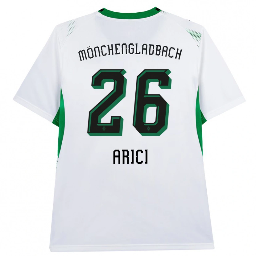 Danxen Børn Maresa Arici #26 Hvid Sort Grøn Hjemmebane Spillertrøjer 2026/27 Trøje T-Shirt