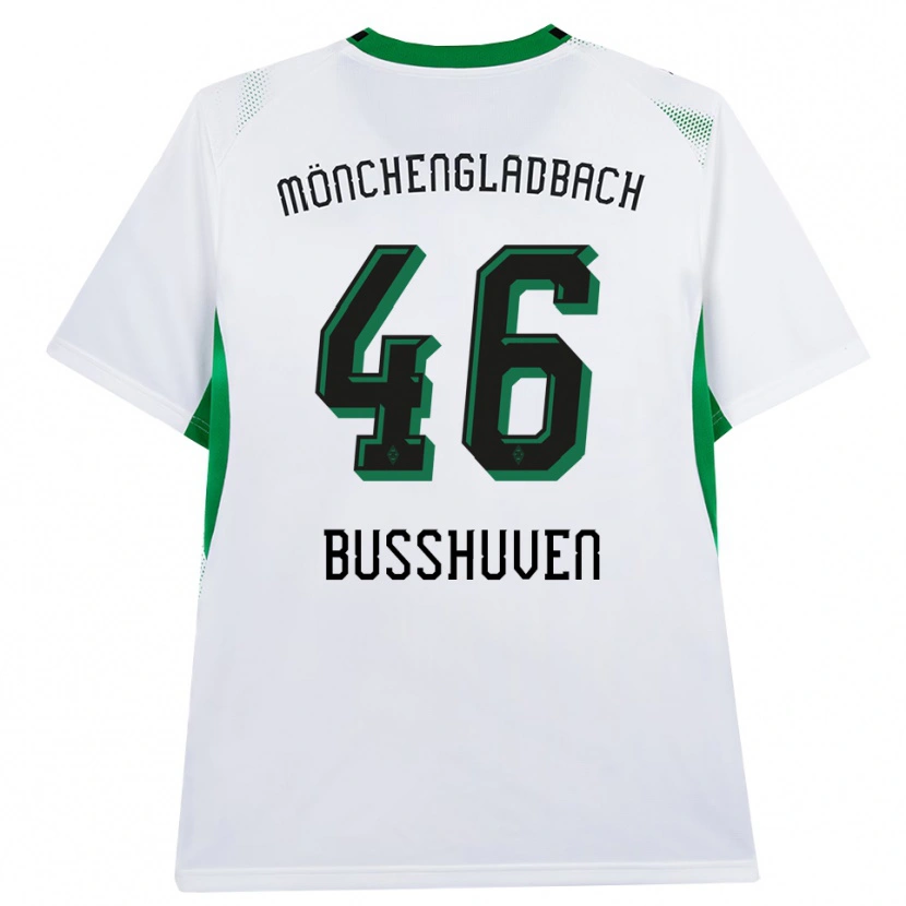 Danxen Børn Alina Busshuven #46 Hvid Sort Grøn Hjemmebane Spillertrøjer 2026/27 Trøje T-Shirt
