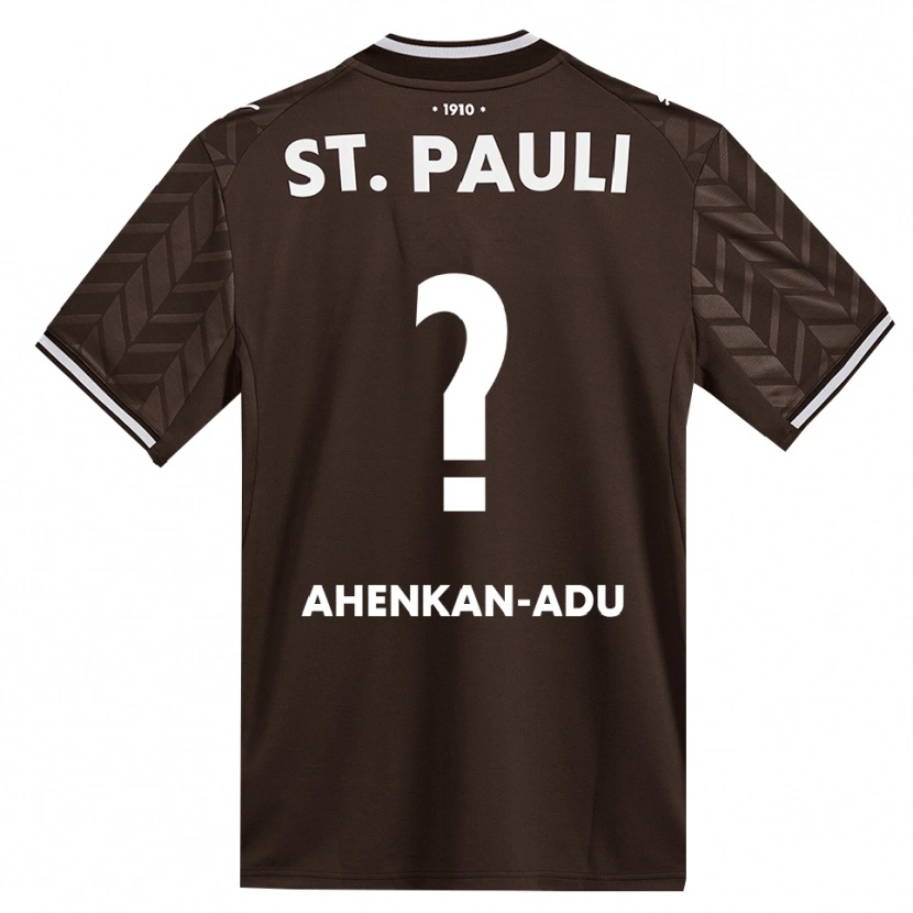 Danxen Børn Calvin Ahenkan-Adu #0 Cafe Hvid Hjemmebane Spillertrøjer 2026/27 Trøje T-Shirt