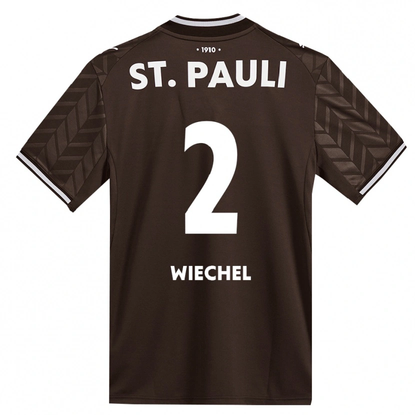 Danxen Børn Jan Wiechel #2 Cafe Hvid Hjemmebane Spillertrøjer 2026/27 Trøje T-Shirt
