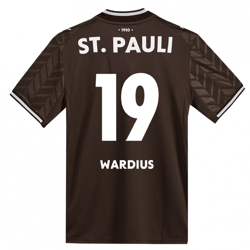Danxen Børn Jack Wardius #19 Cafe Hvid Hjemmebane Spillertrøjer 2026/27 Trøje T-Shirt