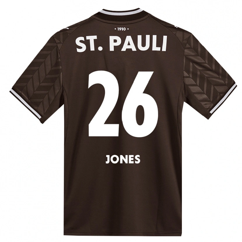 Danxen Børn Ricky-Jade Jones #26 Cafe Hvid Hjemmebane Spillertrøjer 2026/27 Trøje T-Shirt