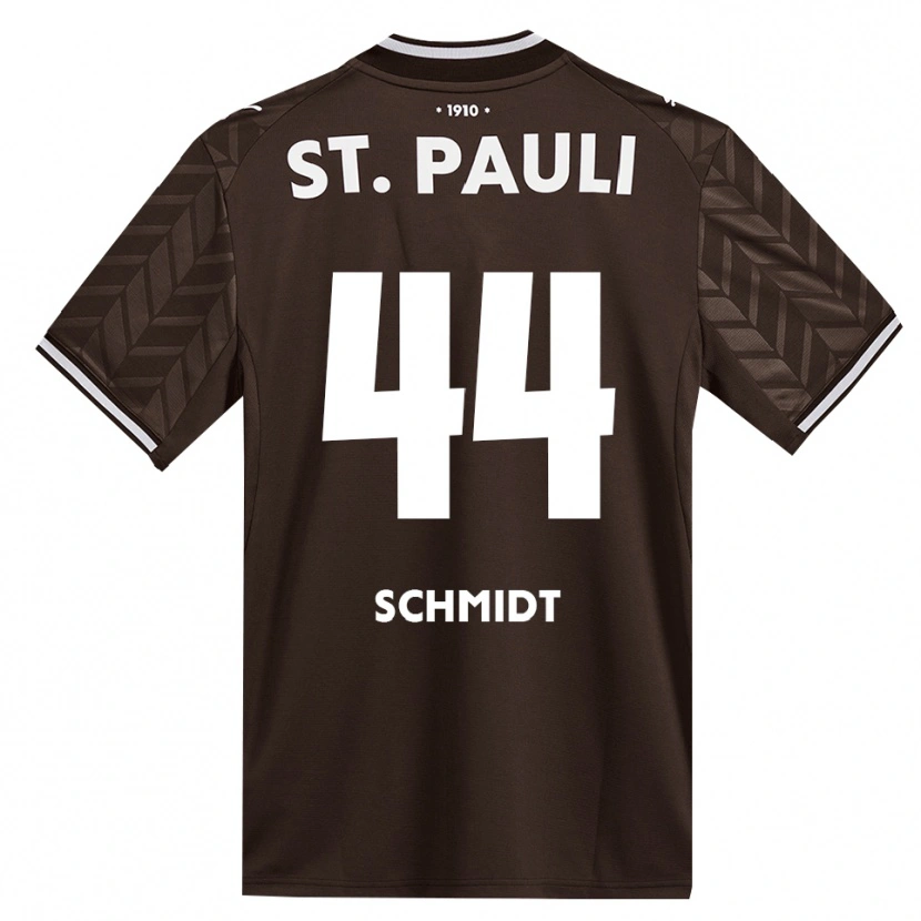 Danxen Børn Nick Schmidt #44 Cafe Hvid Hjemmebane Spillertrøjer 2026/27 Trøje T-Shirt