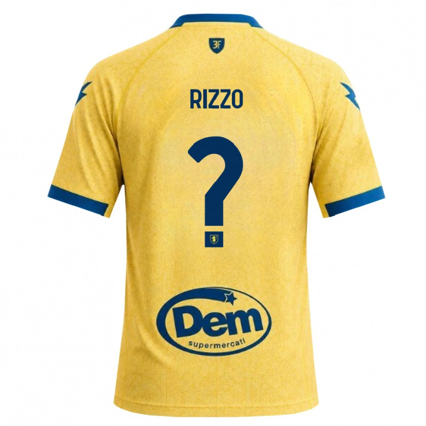 Danxen Børn Cristiano Rizzo #0 Khaki Sort Blå Hjemmebane Spillertrøjer 2026/27 Trøje T-Shirt
