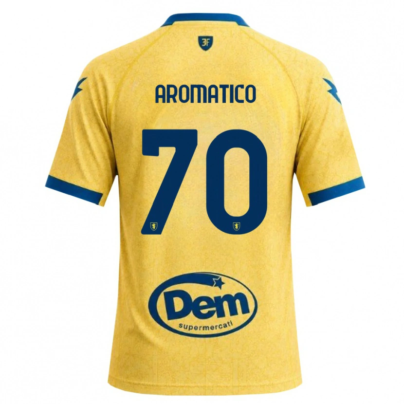 Danxen Børn Raul Aromatico #70 Khaki Sort Blå Hjemmebane Spillertrøjer 2026/27 Trøje T-Shirt