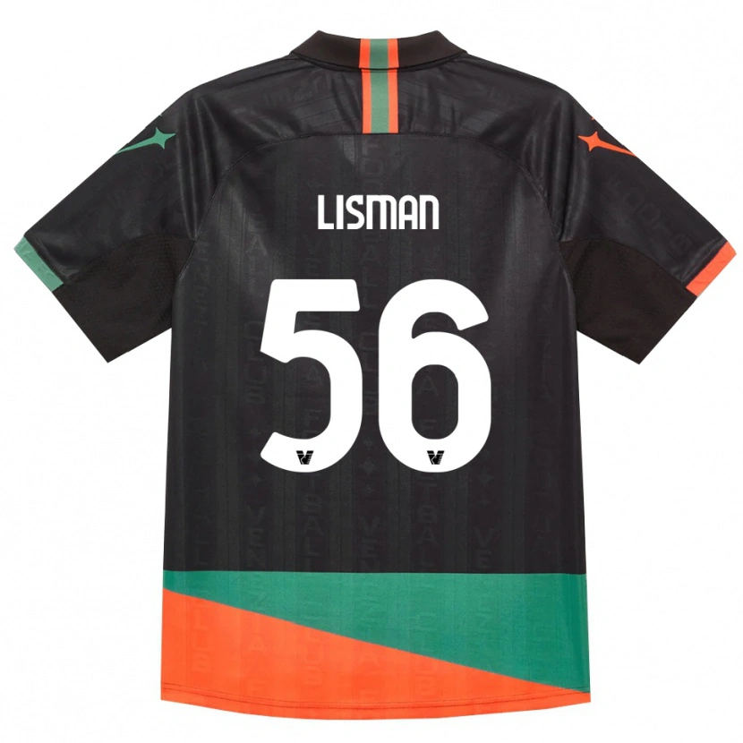 Danxen Børn Kornel Lisman #56 Sort Orange Grøn Hjemmebane Spillertrøjer 2026/27 Trøje T-Shirt