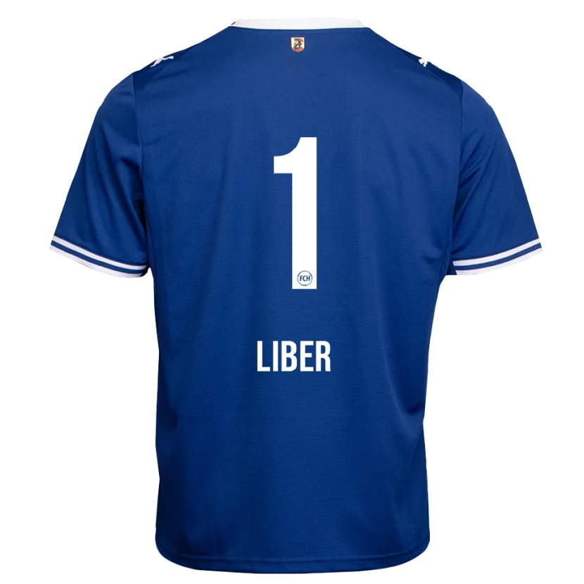 Danxen Børn Janina Liber #1 Kongelig Blå Hvid Udebane Spillertrøjer 2026/27 Trøje T-Shirt