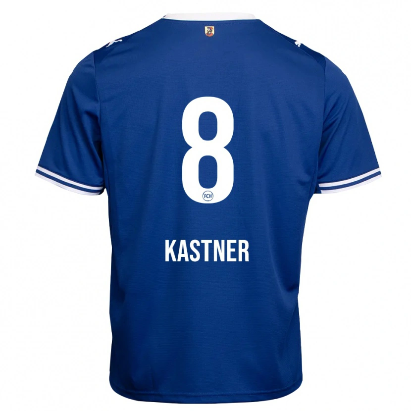 Danxen Børn Mara Kastner #8 Kongelig Blå Hvid Udebane Spillertrøjer 2026/27 Trøje T-Shirt