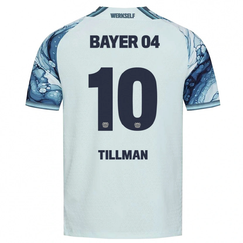 Danxen Børn Malik Tillman #10 Mørkegrøn Sort Udebane Spillertrøjer 2026/27 Trøje T-Shirt
