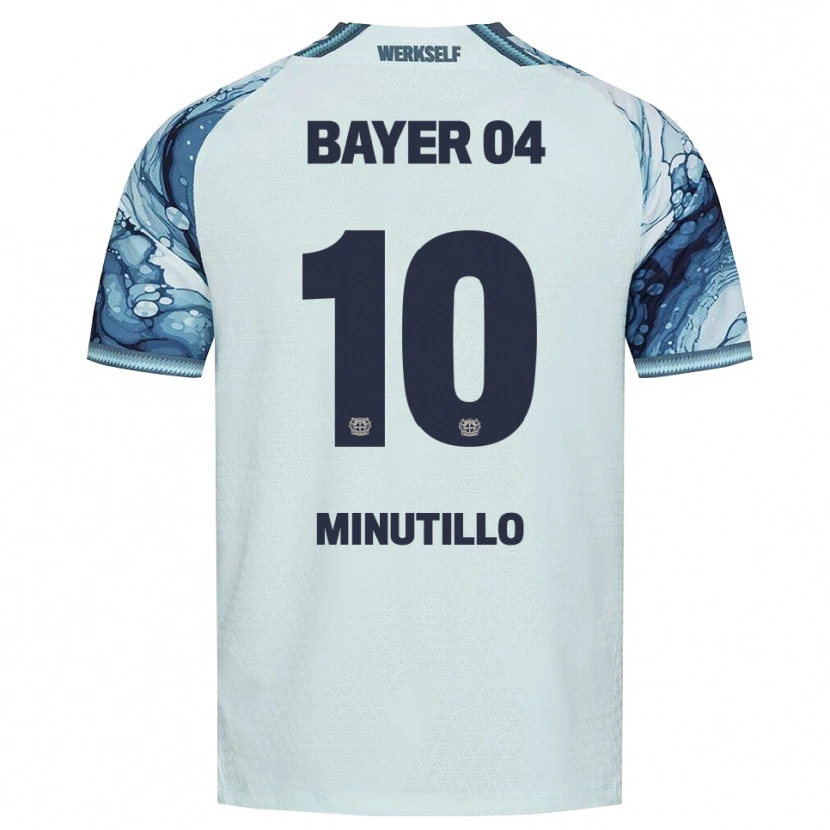Danxen Børn Gabriel Minutillo #10 Mørkegrøn Sort Udebane Spillertrøjer 2026/27 Trøje T-Shirt