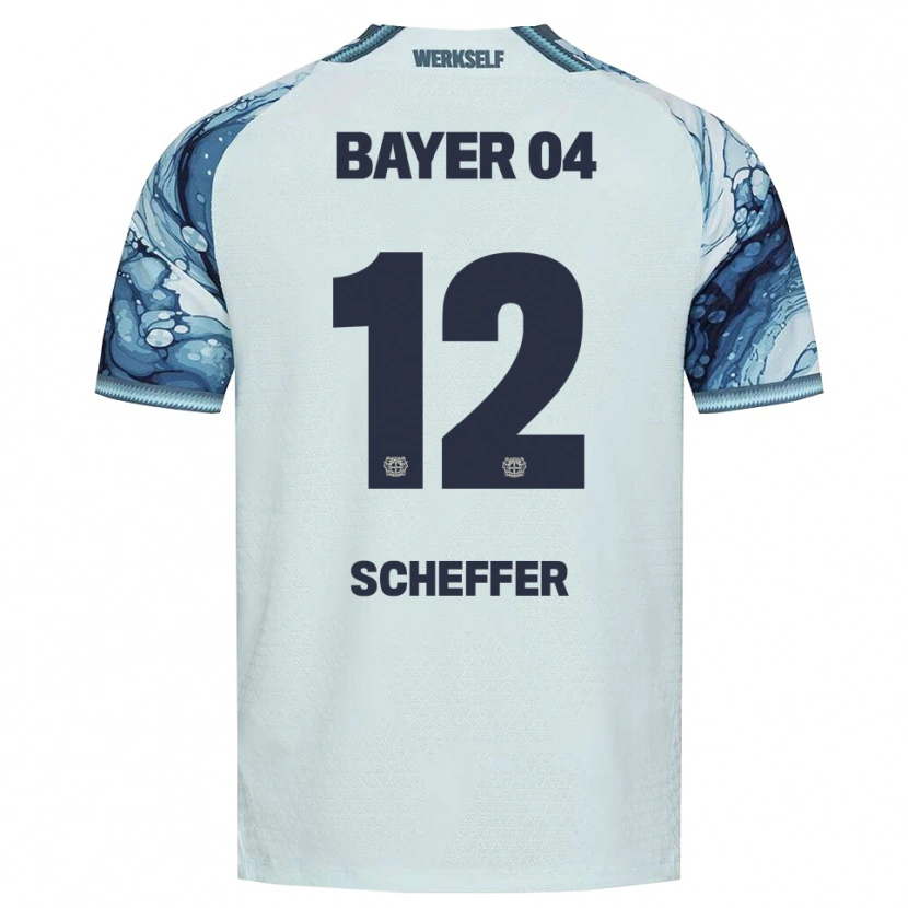 Danxen Børn Dani Scheffer #12 Mørkegrøn Sort Udebane Spillertrøjer 2026/27 Trøje T-Shirt