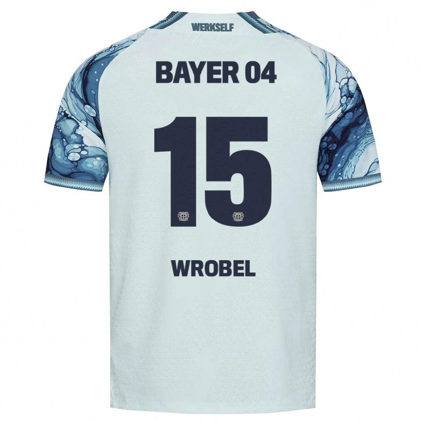 Danxen Børn Max Wrobel #15 Mørkegrøn Sort Udebane Spillertrøjer 2026/27 Trøje T-Shirt