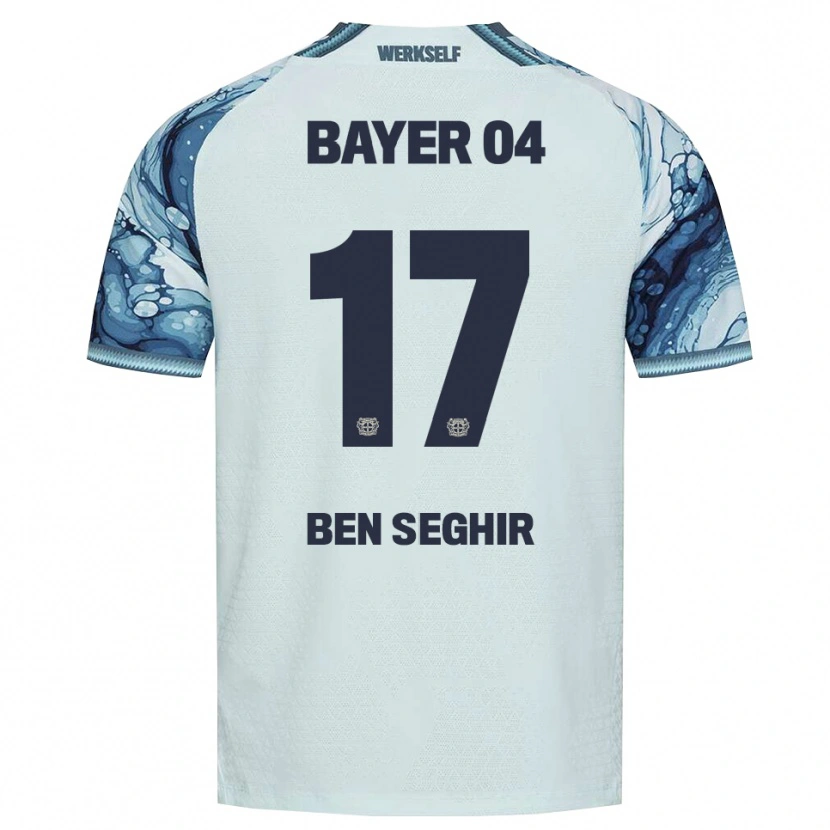 Danxen Børn Eliesse Ben Seghir #17 Mørkegrøn Sort Udebane Spillertrøjer 2026/27 Trøje T-Shirt