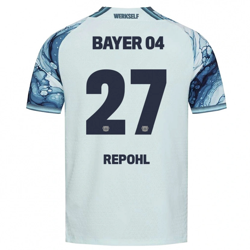 Danxen Børn Friederike Repohl #27 Mørkegrøn Sort Udebane Spillertrøjer 2026/27 Trøje T-Shirt