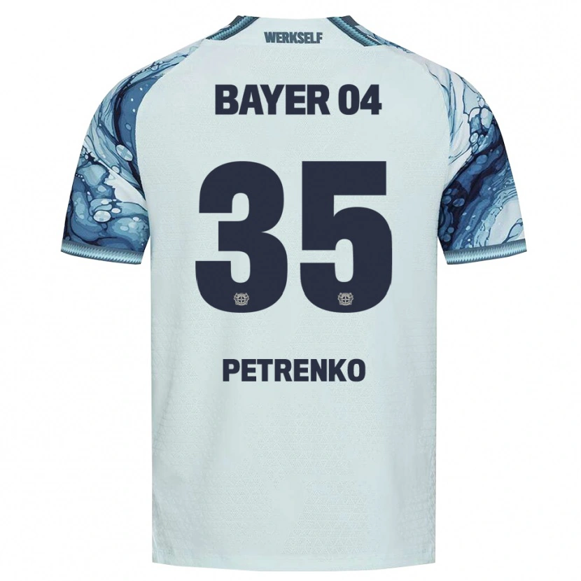 Danxen Børn Oleksandr Petrenko #35 Mørkegrøn Sort Udebane Spillertrøjer 2026/27 Trøje T-Shirt