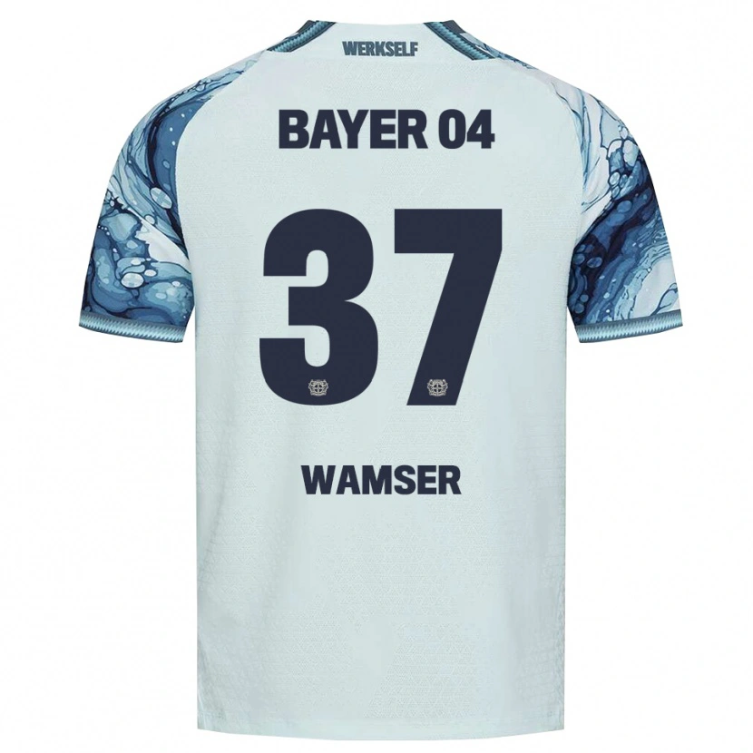 Danxen Børn Carlotta Wamser #37 Mørkegrøn Sort Udebane Spillertrøjer 2026/27 Trøje T-Shirt