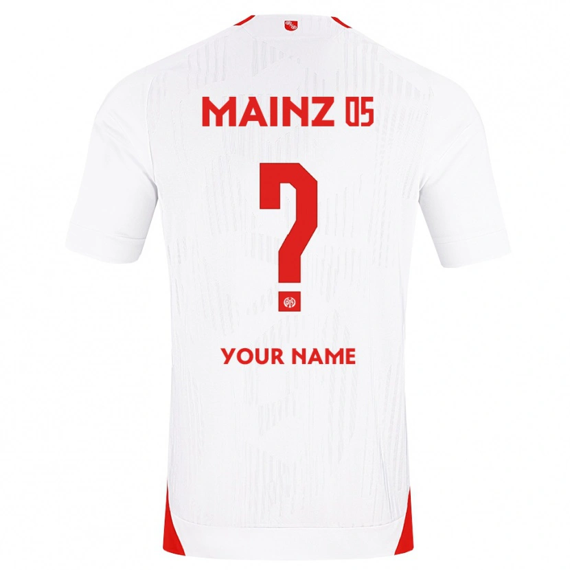 Danxen Børn Dit Navn #0 Hvid Rød Gul Udebane Spillertrøjer 2026/27 Trøje T-Shirt