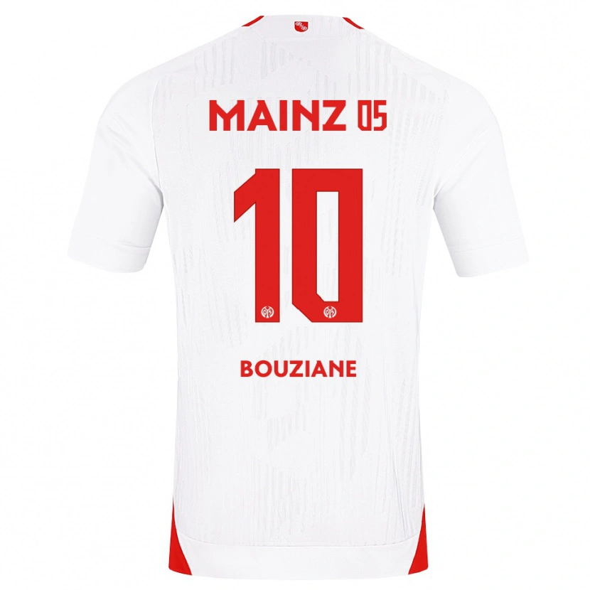Danxen Børn Chiara Bouziane #10 Hvid Rød Gul Udebane Spillertrøjer 2026/27 Trøje T-Shirt