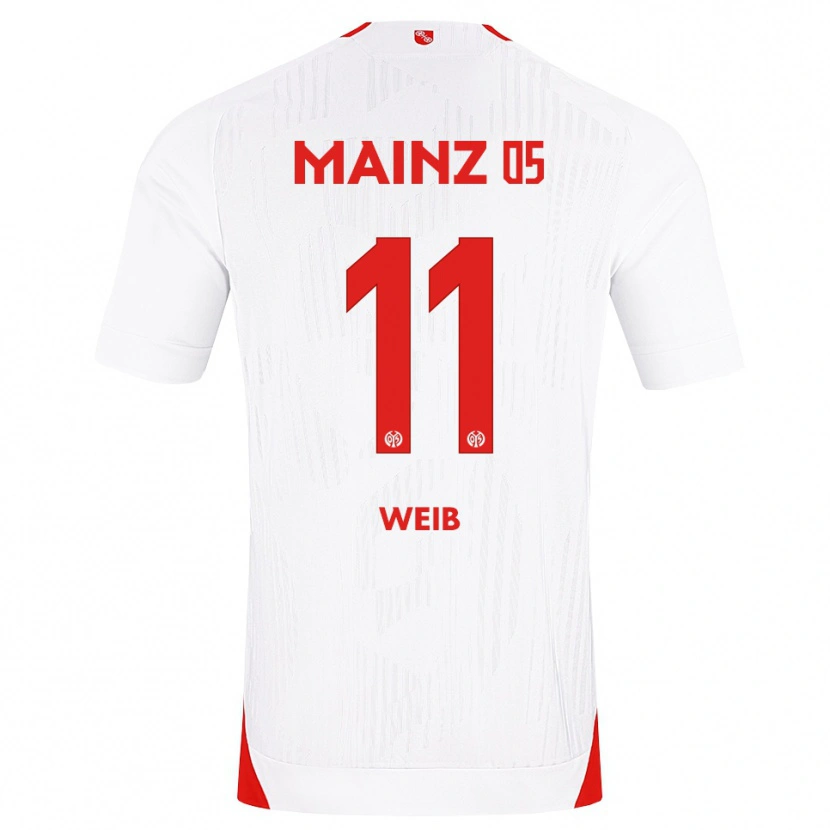 Danxen Børn Finja Weiß #11 Hvid Rød Gul Udebane Spillertrøjer 2026/27 Trøje T-Shirt