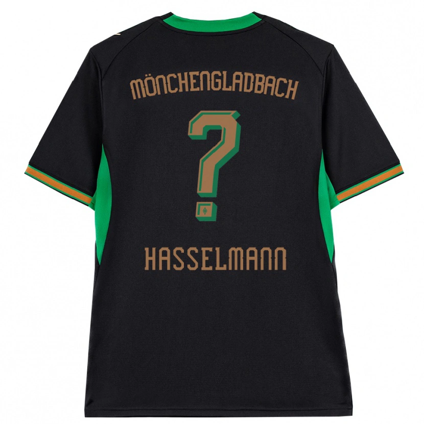Danxen Børn Nina Hasselmann #0 Sort Orange Grøn Brun Udebane Spillertrøjer 2026/27 Trøje T-Shirt