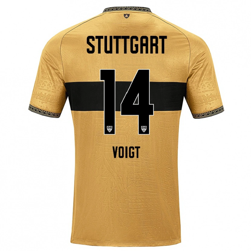 Danxen Børn Max Voigt #14 Brun Sort Hvid Udebane Spillertrøjer 2026/27 Trøje T-Shirt