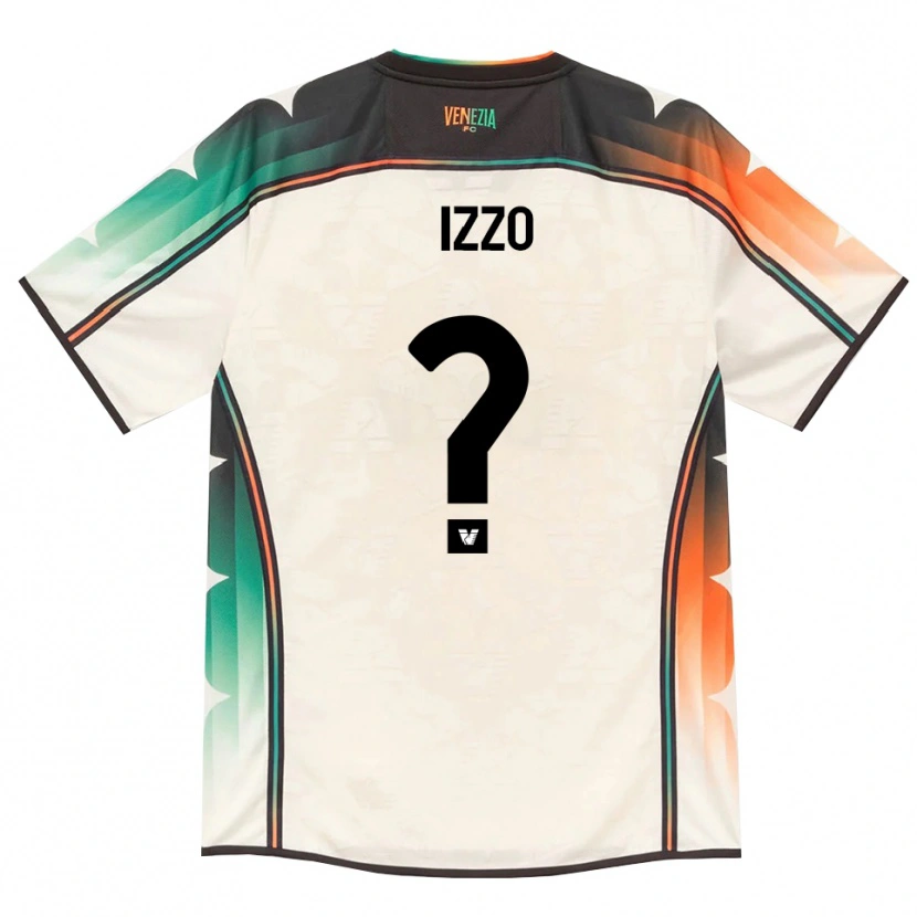 Danxen Børn Matteo Izzo #0 Oldlace Orange Grøn Udebane Spillertrøjer 2026/27 Trøje T-Shirt