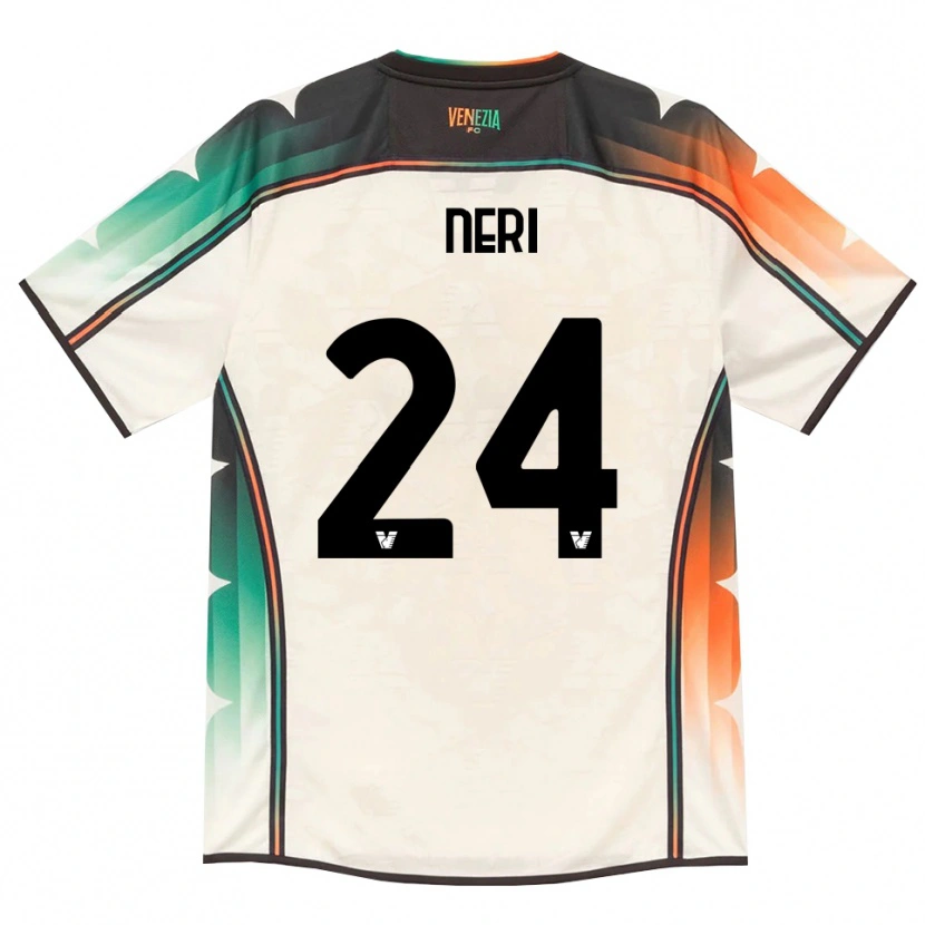 Danxen Børn Filippo Neri #24 Oldlace Orange Grøn Udebane Spillertrøjer 2026/27 Trøje T-Shirt