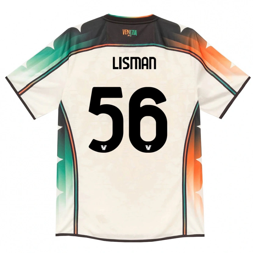 Danxen Børn Kornel Lisman #56 Oldlace Orange Grøn Udebane Spillertrøjer 2026/27 Trøje T-Shirt