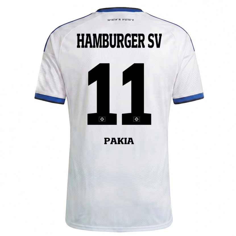 Danxen Mænd Ware Pakia #11 Hvid Sort Blå Hjemmebane Spillertrøjer 2026/27 Trøje T-Shirt