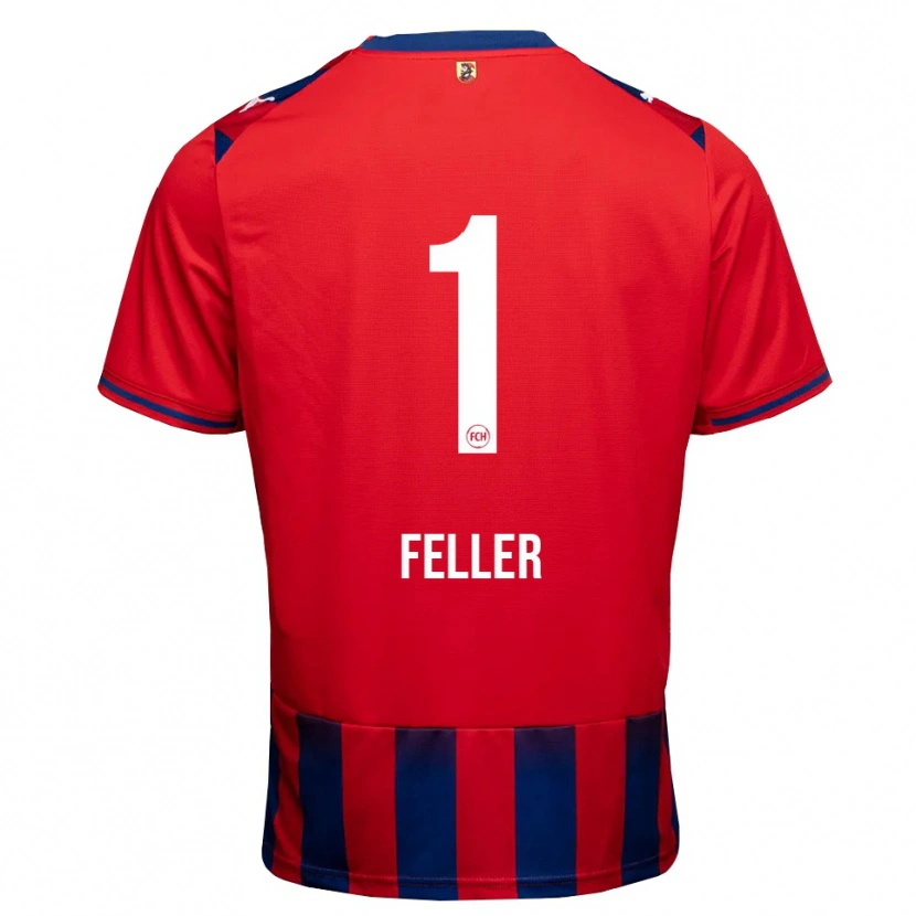 Danxen Mænd Frank Feller #1 Kongelig Blå Hvid Rød Hjemmebane Spillertrøjer 2026/27 Trøje T-Shirt