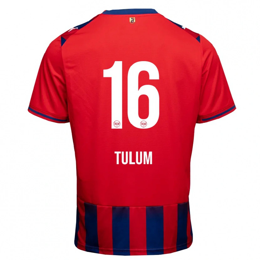 Danxen Mænd Melih Tulum #16 Kongelig Blå Hvid Rød Hjemmebane Spillertrøjer 2026/27 Trøje T-Shirt