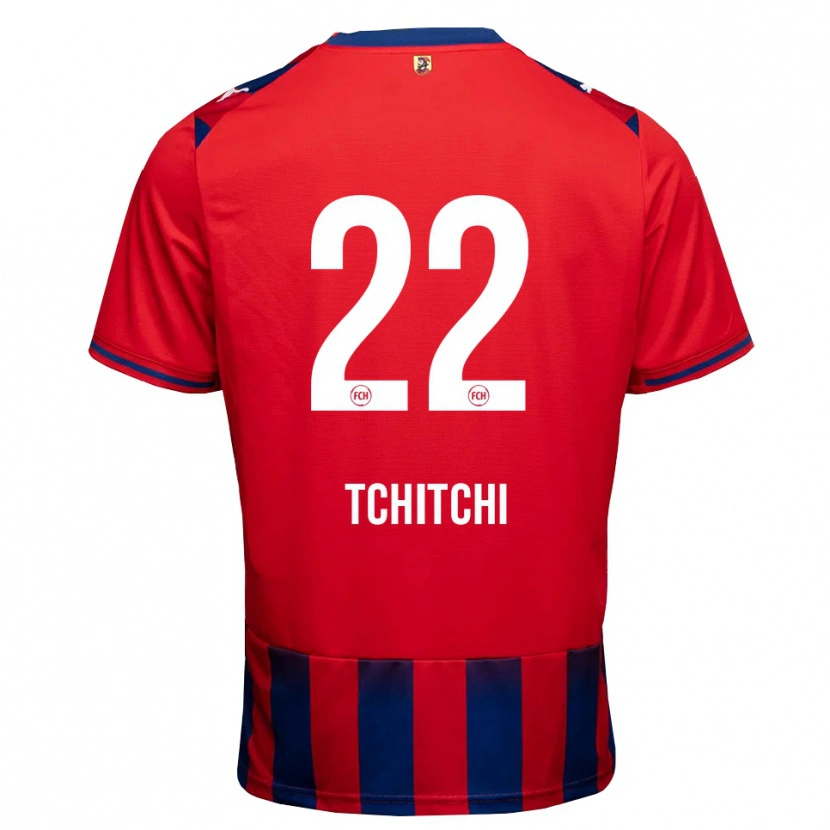 Danxen Mænd Dahrel Tchitchi #22 Kongelig Blå Hvid Rød Hjemmebane Spillertrøjer 2026/27 Trøje T-Shirt