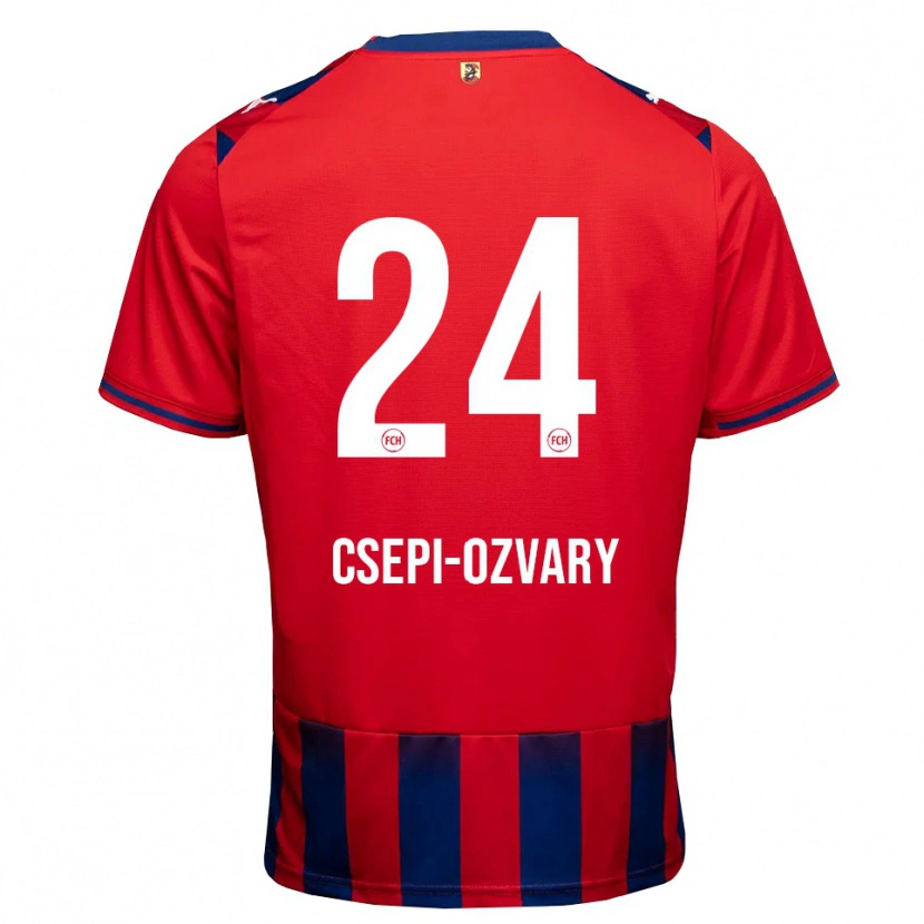 Danxen Mænd Marcell Csepi-Ozvary #24 Kongelig Blå Hvid Rød Hjemmebane Spillertrøjer 2026/27 Trøje T-Shirt