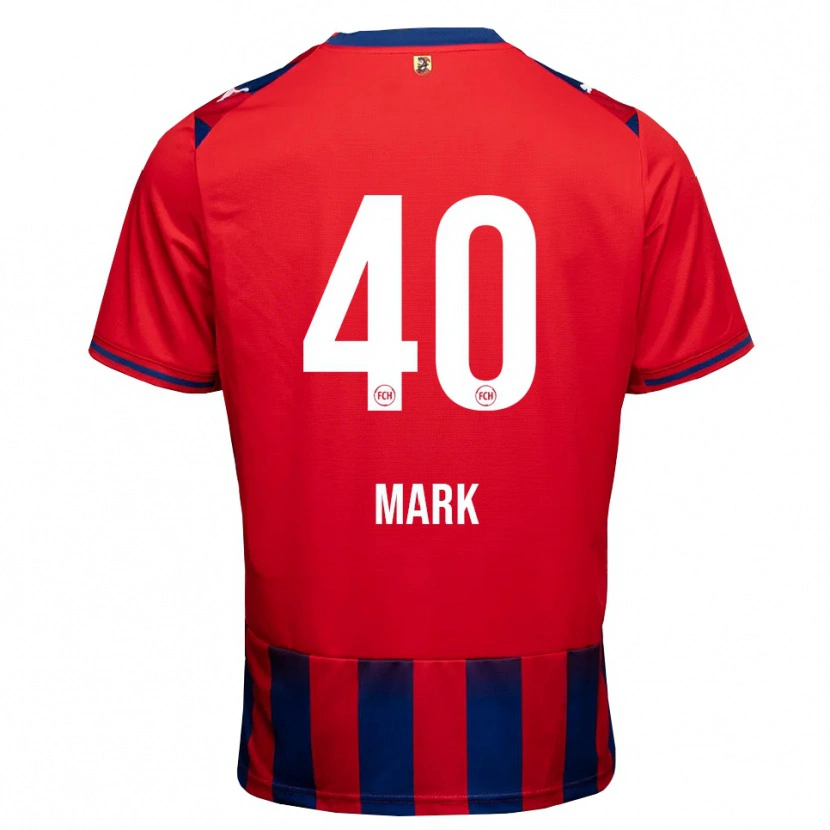 Danxen Mænd Felix Mark #40 Kongelig Blå Hvid Rød Hjemmebane Spillertrøjer 2026/27 Trøje T-Shirt