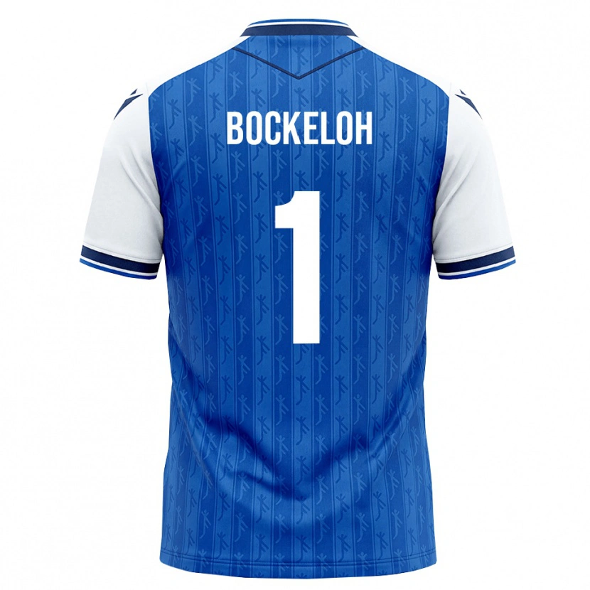 Danxen Mænd Leonhard Bockeloh #1 Kongelig Blå Hvid Hjemmebane Spillertrøjer 2026/27 Trøje T-Shirt