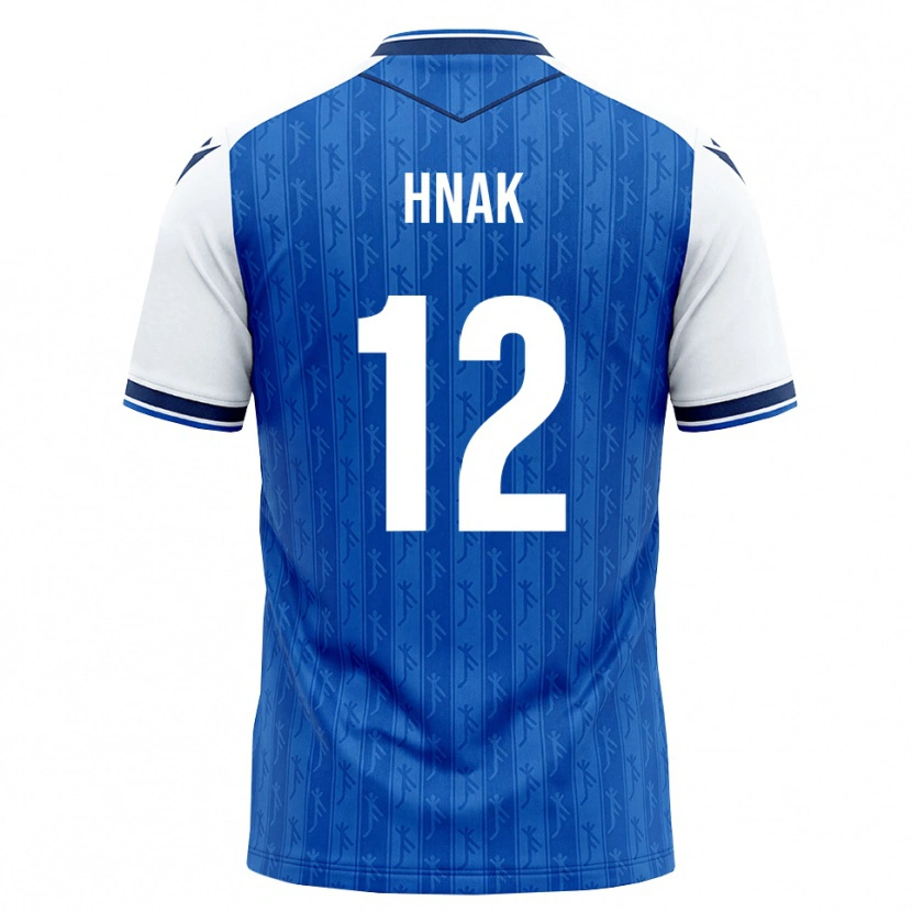 Danxen Mænd Anwar Hnak #12 Kongelig Blå Hvid Hjemmebane Spillertrøjer 2026/27 Trøje T-Shirt