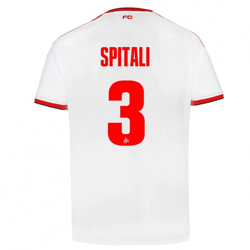 Danxen Mænd San-Luca Spitali #3 Hvid Rød Sort Hjemmebane Spillertrøjer 2026/27 Trøje T-Shirt