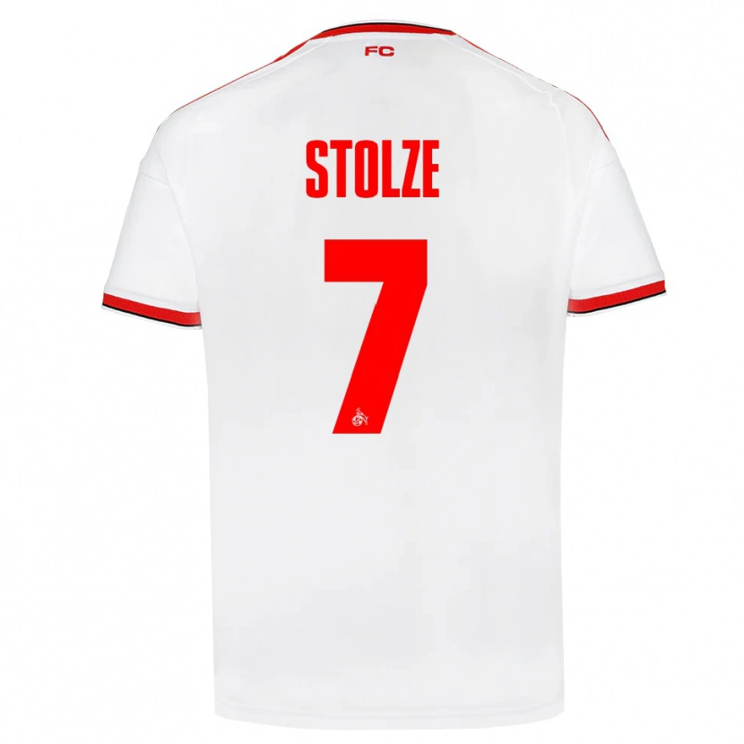 Danxen Mænd Anna-Lena Stolze #7 Hvid Rød Sort Hjemmebane Spillertrøjer 2026/27 Trøje T-Shirt
